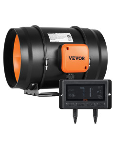 Ventilador de Conducto VEVOR 8 Pulgadas 807 CFM Silencioso