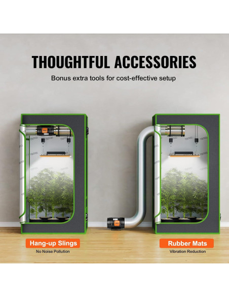 Ventilador de Conducto VEVOR 8 Pulgadas 807 CFM Silencioso