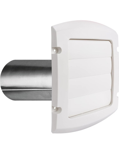 Campana de Ventilación Louvered Blanca 15.24 cm Dundas Jafine