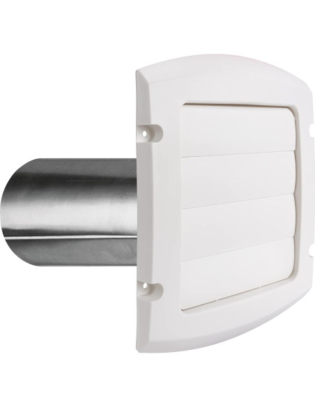 Campana de Ventilación Louvered Blanca 15.24 cm Dundas Jafine