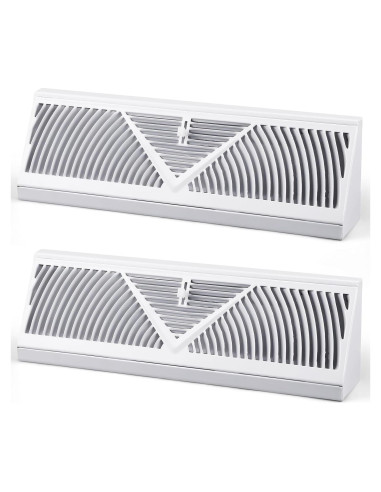 Paquete de 2 rejillas de ventilación de 38.1 cm Yaocom