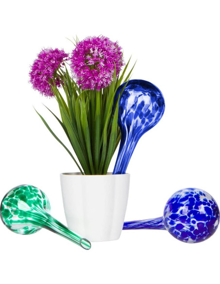 Esferas de Riego Automático de Vidrio Trademark - Paquete de 3