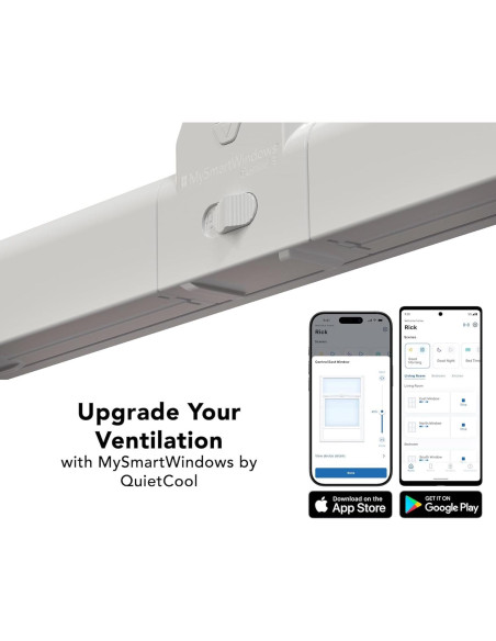 Kit de Retrofit MySmartWindows QuietCool - Abridor Solar 0.61-0.91m