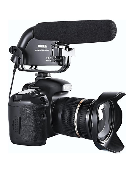 Micrófono Direccional BOYA BY-VM190 de Condensador 40Hz-20kHz