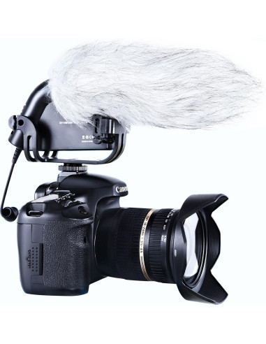 Micrófono Direccional BOYA BY-VM190 de Condensador 40Hz-20kHz