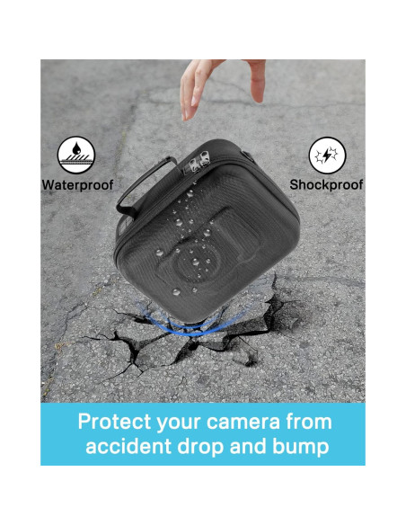 Funda Dura RAIACE para Cámara Sony Alpha 7 II III IV - Negro