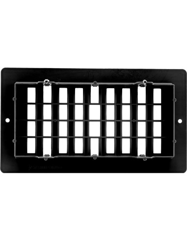 Registro de Piso RecPro RV Negro 9.5 cm x 20 cm Sin Regulador