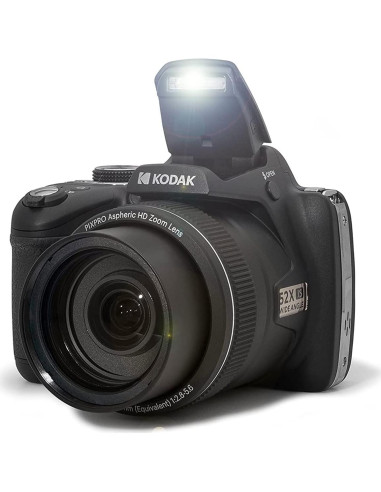 Cámara Compacta Kodak PIXPRO AZ528 16.4MP Zoom 52x Negra