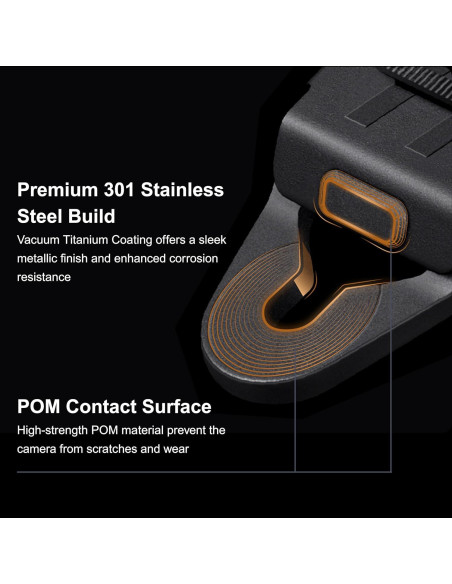 Adaptador de Lugs de Correa CHI H'BUCKLE para Cámara Hasselblad 500/503