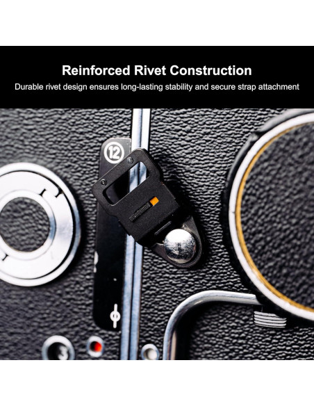 Adaptador de Lugs de Correa CHI H'BUCKLE para Cámara Hasselblad 500/503