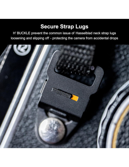 Adaptador de Lugs de Correa CHI H'BUCKLE para Cámara Hasselblad 500/503