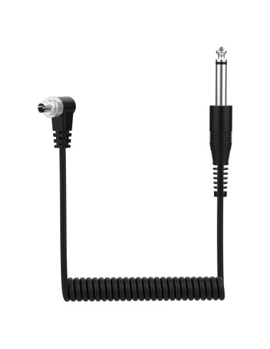 Cable de Disparador de Flash PC Sync 6.35mm Sqrmekoko