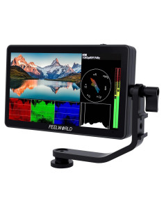 Monitor de Campo FEELWORLD F6 Plus 6" Full HD 1920x1080 Táctil