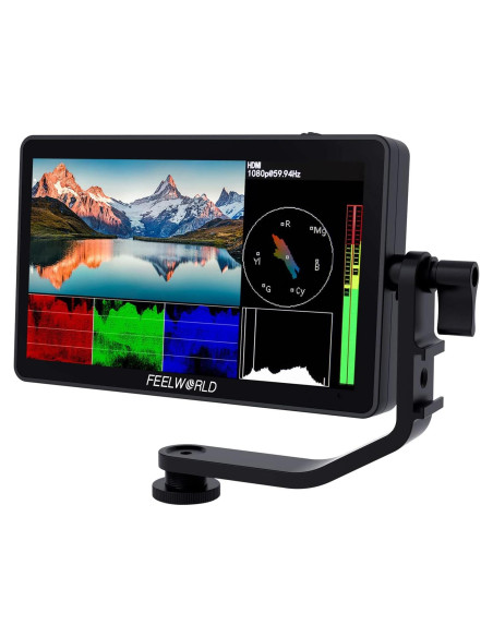 Monitor de Campo FEELWORLD F6 Plus 6" Full HD 1920x1080 Táctil