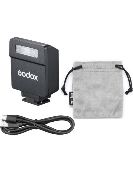 Flash Godox iM22 Speedlite Mini 440 Destellos Batería Litio