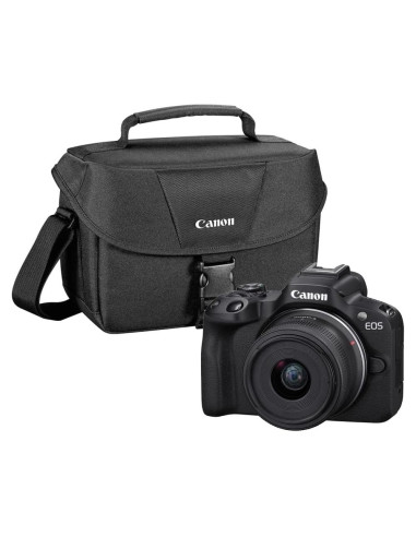 Cámara sin Espejo Canon EOS R50 + Lente 18-45mm Negro