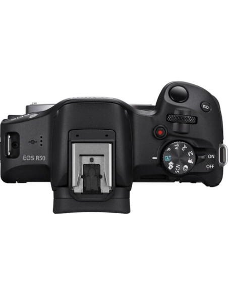 Cámara sin Espejo Canon EOS R50 + Lente 18-45mm Negro