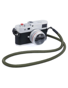 Correa de cámara Hargedis ST-CL con cuerda de escalada Verde