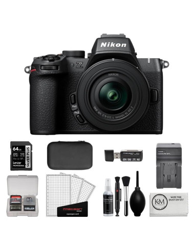 Cámara Sin Espejo Nikon Z50 II con Lente 16-50mm y Accesorios