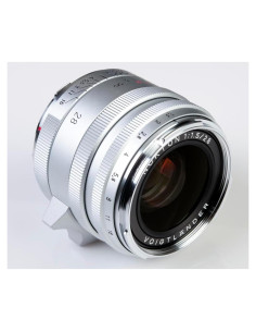 Lente Voigtlnder VM 28mm f/1.5 Nokton Asph Plata Mate