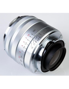 Lente Voigtlnder VM 28mm f/1.5 Nokton Asph Plata Mate 2