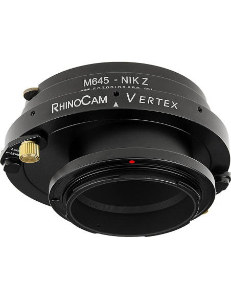 Adaptador Fotodiox Mamiya 645 a Nikon Z, 0.23 kg
