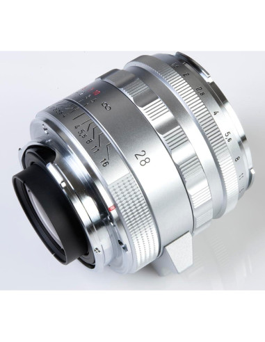 Lente Voigtlnder VM 28mm f/1.5 Nokton Asph Plata