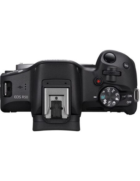 Cámara Sin Espejo Canon EOS R50 24.2MP 4K + Bolsa + 64GB
