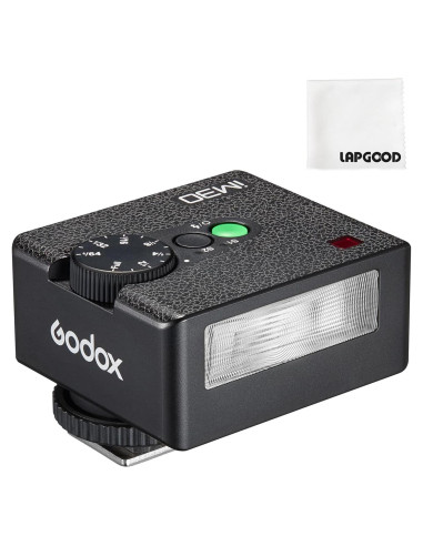 Flash Godox iM30 Mini - GN 15, 7 Niveles de Potencia