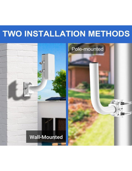 Soporte Universal Inalámbrico LOLOKZOZO para Antena - 4 Paquete