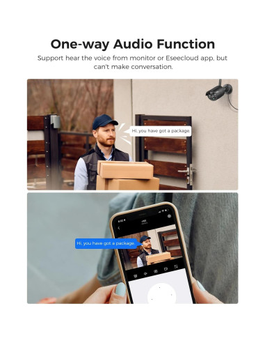 Sistema de Cámara de Seguridad Hiseeu 4K 16CH 1TB 5MP