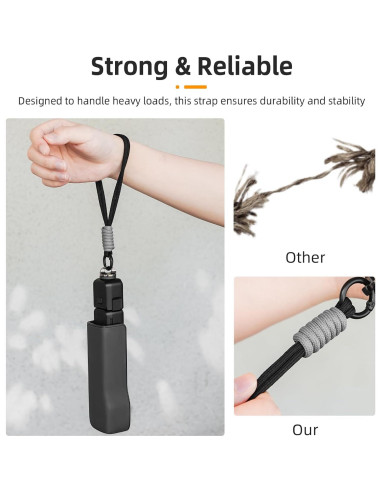 Correa de Muñeca BRDRC para Cámara Pocket 3 - 5 Colores