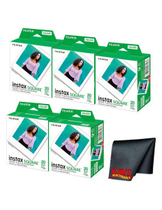 Película Instantánea Fujifilm Instax Square 100 Exposiciones