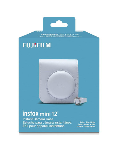Funda de Cámara Fujifilm Instax Mini 12 - Blanco Arcilla