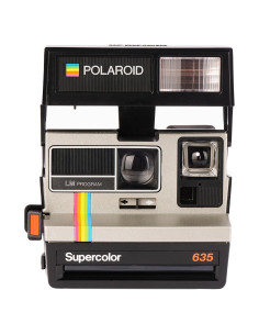 Cámara Instantánea Polaroid Supercolor 635 Retro con Flash