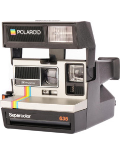 Cámara Instantánea Polaroid Supercolor 635 Retro con Flash 2