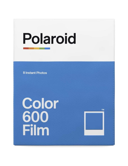 Cámara Instantánea Polaroid 600 Impulse Gris + Película Color