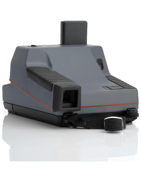 Cámara Instantánea Polaroid 600 Impulse Gris + Película Color