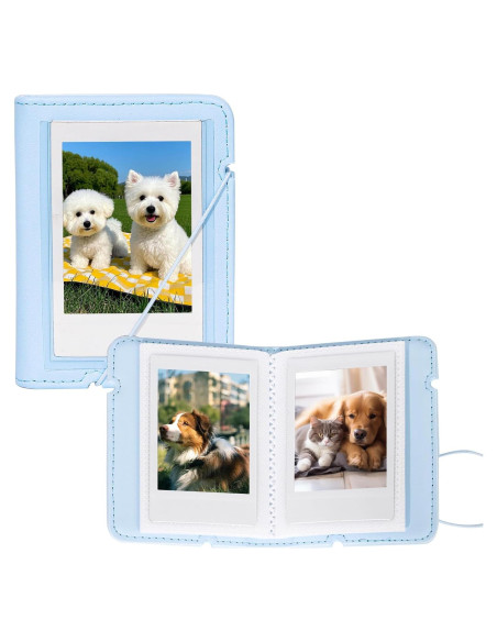 Álbum de Fotos Polaroid CAIYOULE 28 Bolsillos Azul