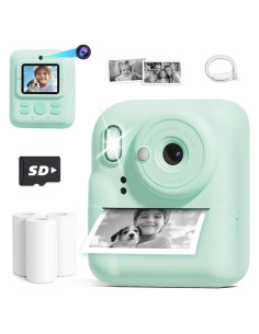 Cámara Instantánea para Niños Seckton Verde 48MP HD 1080P