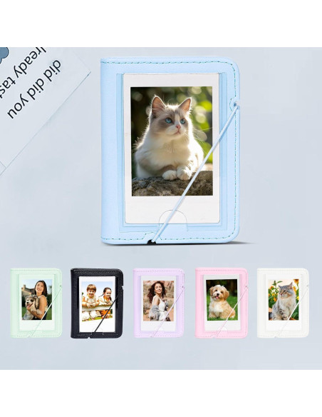 Álbum de Fotos Polaroid CAIYOULE 28 Bolsillos Azul