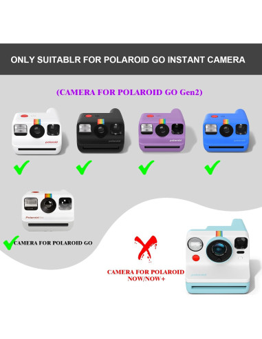 Funda Dura WOGOZAN para Cámara Polaroid Go - Blanca