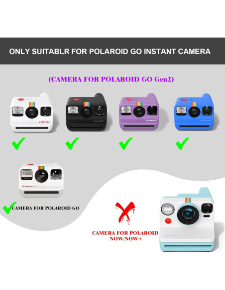 Funda Dura WOGOZAN para Cámara Polaroid Go - Blanca