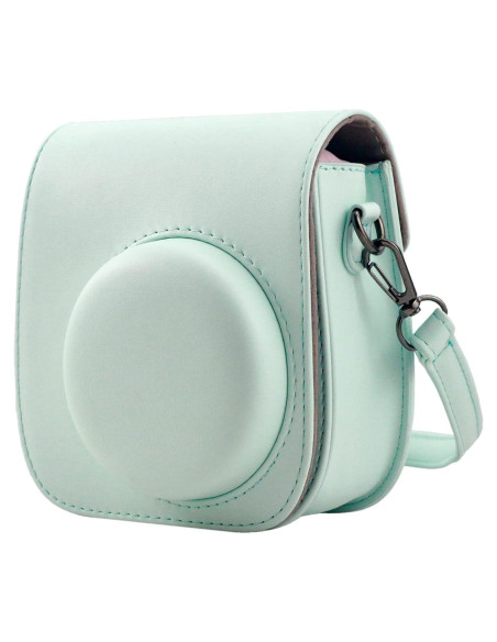 Funda Protectora Frankmate para Fujifilm Instax Mini 12 11 9 8 Verde Claro