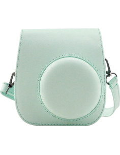 Funda Protectora Frankmate para Fujifilm Instax Mini 12 11 9 8 Verde Claro 2
