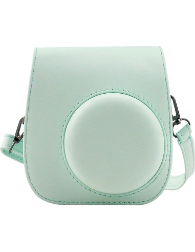 Funda Protectora Frankmate para Fujifilm Instax Mini 12 11 9 8 Verde Claro