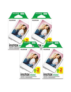 Paquete de película instantánea Fujifilm instax mini 20 exposiciones