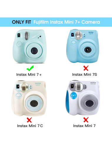 Funda Protectora Fintie para Cámara Fujifilm Instax Mini 7+