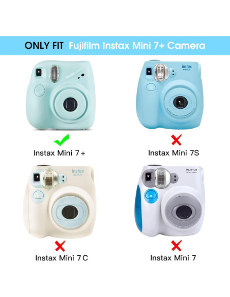 Funda Protectora Fintie para Cámara Fujifilm Instax Mini 7+