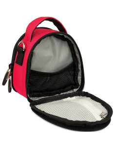 Bolsa de cámara Polaroid Cube+ Vangoddy Rosa Compacta 2